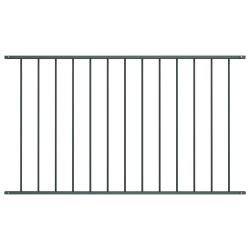 Panneau de cl&ocirc;ture Woerden en acier thermolaqu&eacute; 1,7 x 1,17 m anthracite