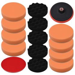 Ensemble de tampons de polissage 14 pcs 150 mm