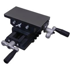 Table d'&eacute;tau &agrave; glissi&egrave;re transversale manuelle