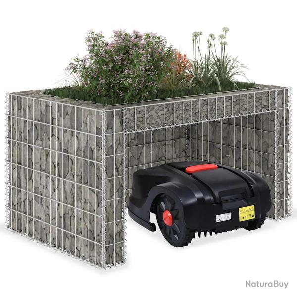 Garage tondeuse � gazon lit sur�lev� 110x80x60 cm Fil en acier
