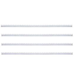 Piquets muraux 4 pcs 1 m Acier galvanis&eacute;