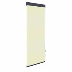 Store roulant d'ext&eacute;rieur 60 x 250 cm Cr&egrave;me