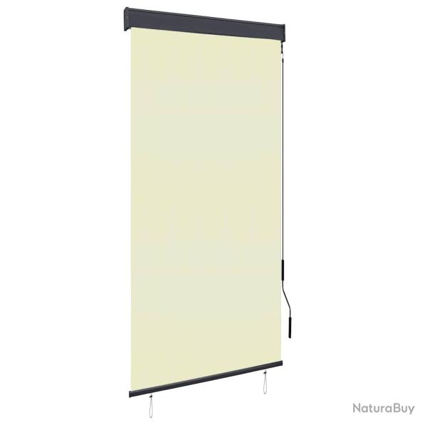 Store roulant d'ext�rieur 100 x 250 cm Cr�me
