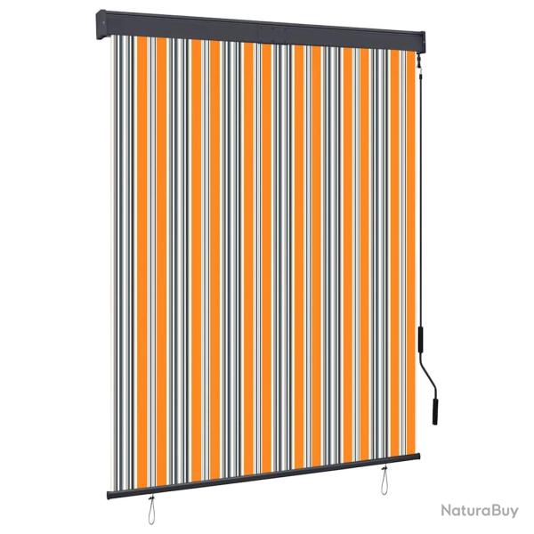 Store roulant d'ext�rieur 140x250 cm Jaune et bleu