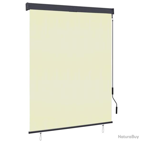 Store roulant d'ext�rieur 140 x 250 cm Cr�me