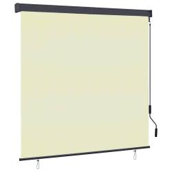Store roulant d'ext&eacute;rieur 160x250 cm Cr&egrave;me