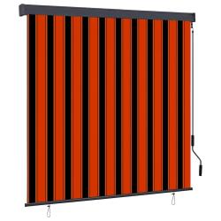 Store roulant d'ext&eacute;rieur 160x250 cm Orange et marron