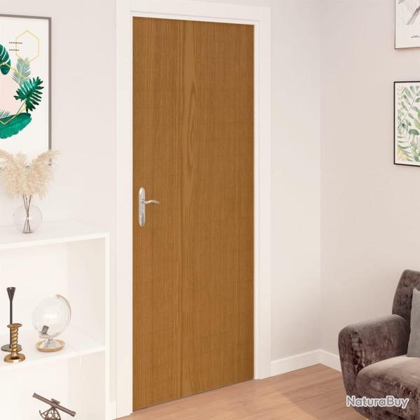 Films autoadh�sifs pour portes 2 pcs Ch�ne clair 210x90 cm PVC