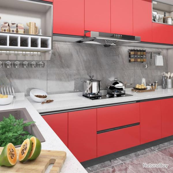 Film autoadh�sif pour meubles Rouge 500x90 cm PVC