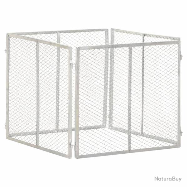 Composteur de  85x85x70 cm Fer galvanis�