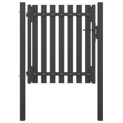 Portail de  en acier 100x75 cm anthracite