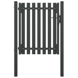 Portail de  en acier 100x100 cm anthracite