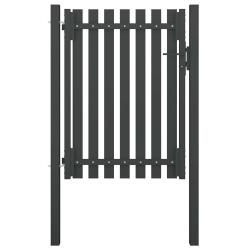 Portail de  en acier 100x125 cm anthracite