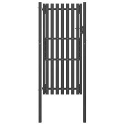 Portail de  en acier 100x200 cm anthracite