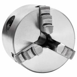 Mandrin de tour auto-centrant &agrave; 3 m&acirc;choires 80 mm Acier