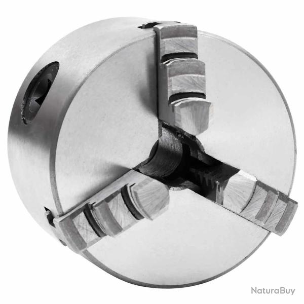 Mandrin de tour auto-centrant � 3 m�choires 80 mm Acier