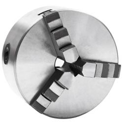 Mandrin de tour auto-centrant &agrave; 3 m&acirc;choires 125 mm Acier