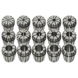 Douilles de serrage ER25 15 pcs Ensemble d'outils de tournage