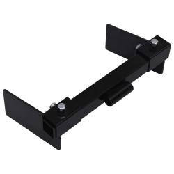 Adaptateur de chasse-neige pour tondeuse &agrave; gazon Noir