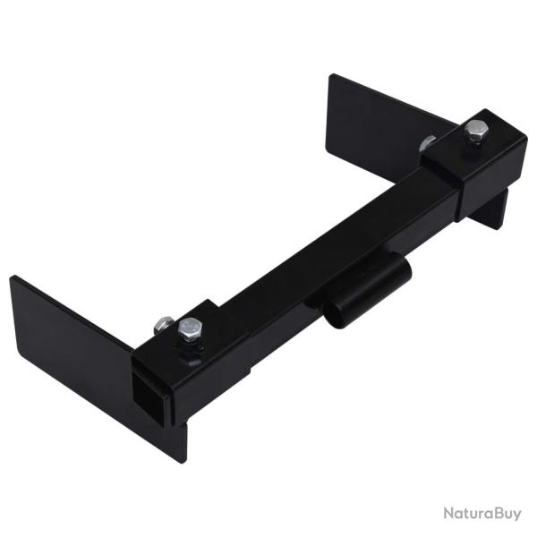 Adaptateur de chasse-neige pour tondeuse � gazon Noir