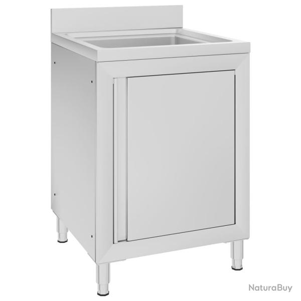 �vier de cuisine commercial 60x60x96 cm Acier inoxydable