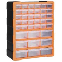 Organisateur multi-tiroirs avec 39 tiroirs 38x16x47 cm