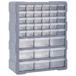 Organisateur multi-tiroirs avec 39 tiroirs 38x16x47 cm