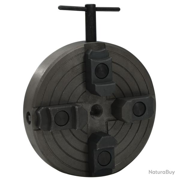 Mandrin � bois � 4 m�choires connexion M18 acier noir 150x63 mm