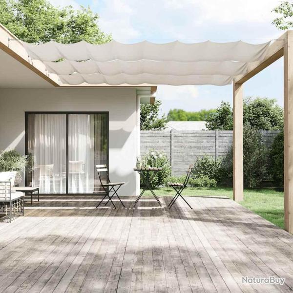 Auvent vertical Blanc 140x800 cm Tissu oxford
