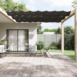 Auvent vertical Anthracite 140x800 cm Tissu oxford