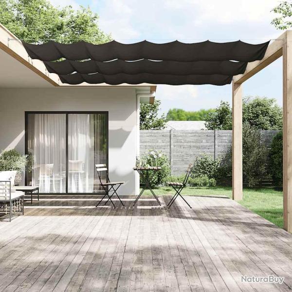 Auvent vertical Anthracite 140x800 cm Tissu oxford