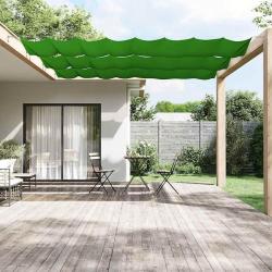 Auvent vertical Vert clair 100x1000 cm Tissu oxford