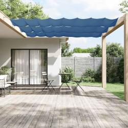 Auvent vertical Bleu 60x1000 cm Tissu oxford