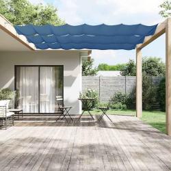 Auvent vertical Bleu 140x1200 cm Tissu oxford
