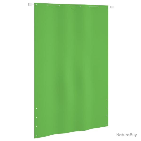 �cran de balcon Vert clair 160x240 cm Tissu Oxford