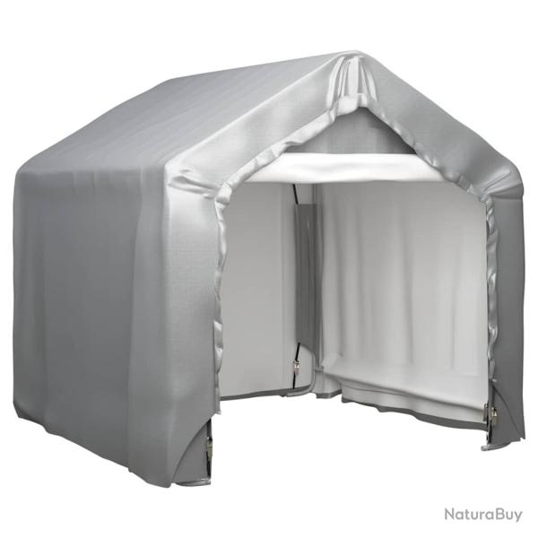 Tente de rangement Gris 180x180 cm Acier galvanis�