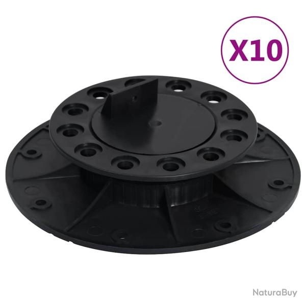 Pieds de terrasse r�glables 10 pcs 25-40 mm