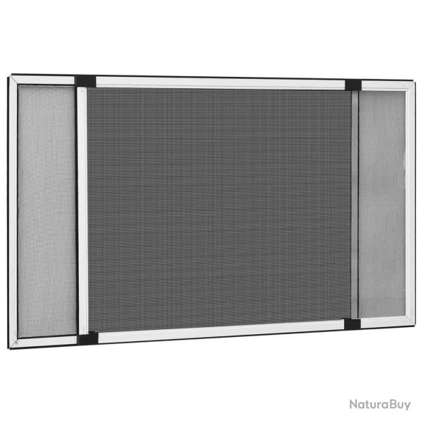 Moustiquaire extensible pour fen�tres Blanc (100-193)x75 cm