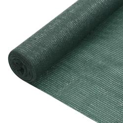 Filet brise-vue Vert 3,6x10 m PEHD 75 g/m&sup2;