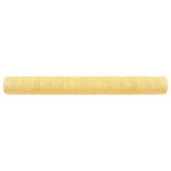 Filet brise-vue en PEHD beige pour le jardin, 1 &times; 25 m, 150 g/m&sup2;