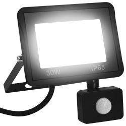 Projecteur &agrave; LED avec capteur 30 W Blanc froid