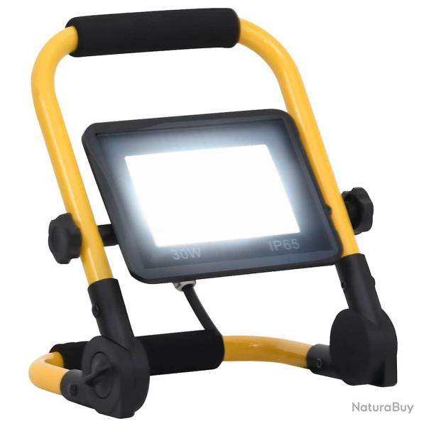 Projecteur � LED avec poign�e 30 W Blanc froid