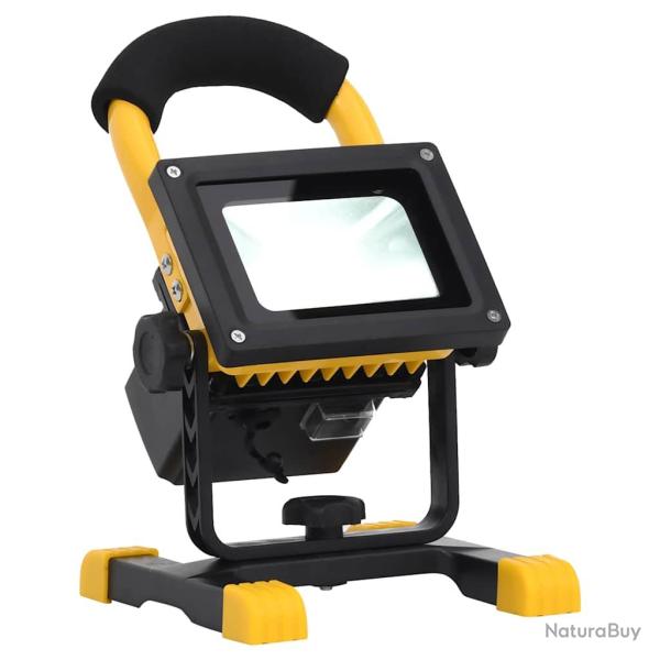 Projecteur � LED rechargeable avec poign�e 30 W Blanc froid