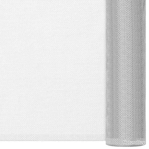 �cran en treillis Aluminium 112X500 cm Argent�