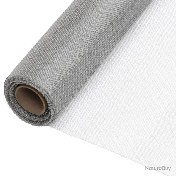 �cran en treillis Acier inoxydable 112x500 cm Argent�