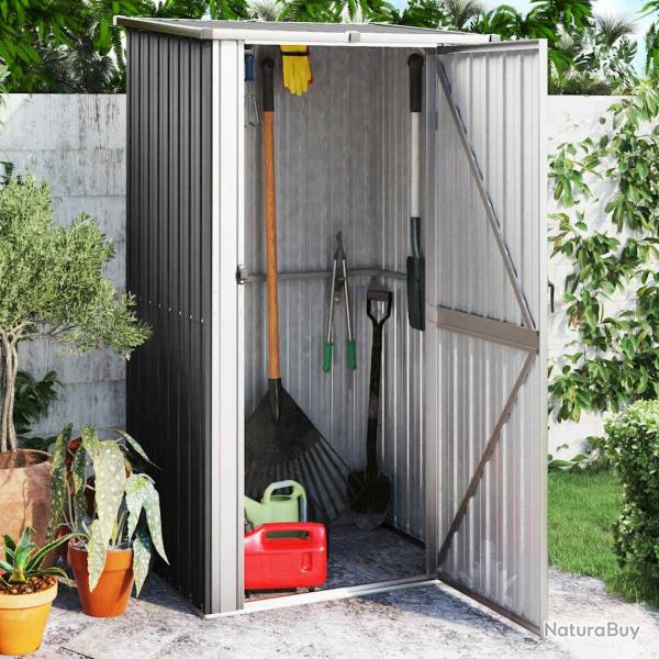 Abri de Anthracite 118,5x97x209,5 cm Acier galvanis�