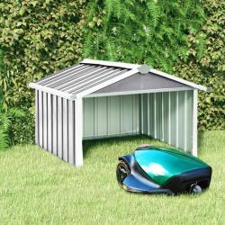 Abri pour robot de  92x97x63 cm Acier galvanis&eacute; Gris