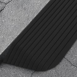 Rampes de seuil 2 pcs 110x32x3,8 cm Caoutchouc