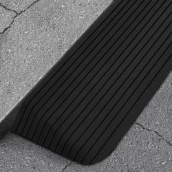 Rampe de seuil 110x41x5 cm Caoutchouc