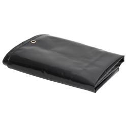 B&acirc;che de protection 650 g/m&sup2; 3,5x2,5 m Noir